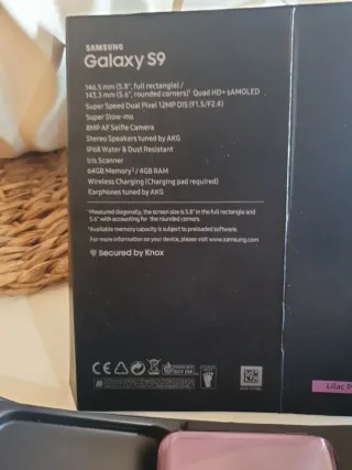 SÓLO HOY Galaxy S9 Rosa Nuevo