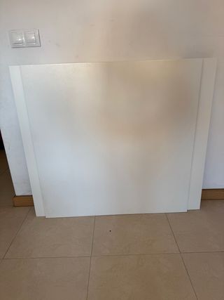 Mesa extensible blanca Ikea BJURSTA