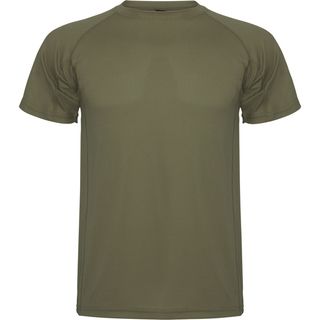 Camiseta Poliéster Hombre Verde Oliva