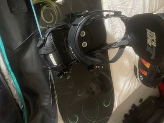 Equipo completo snow tabla rome fijaciones technix