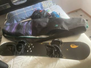 Equipo completo snow tabla rome fijaciones technix