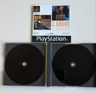Lote 4 Juegos Tomb Raider PS1 PAL