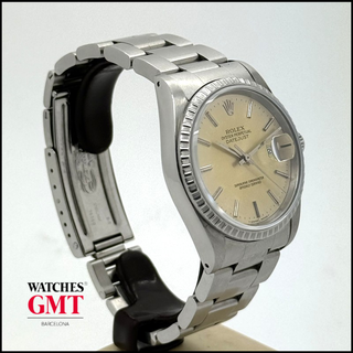 ROLEX DATEJUST 36 OYSTER 16220 BEIGE DIAL