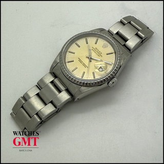 ROLEX DATEJUST 36 OYSTER 16220 BEIGE DIAL