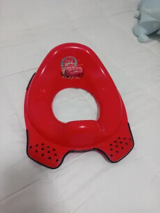 Reductor WC Infantil Rojo Cars