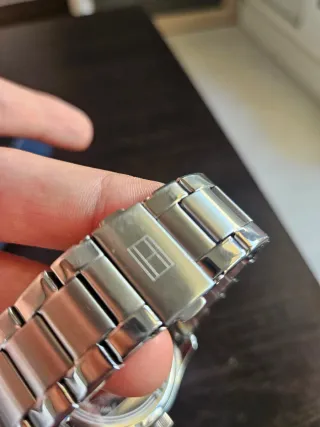 Reloj Tommy Hilfiger Azul y Plateado