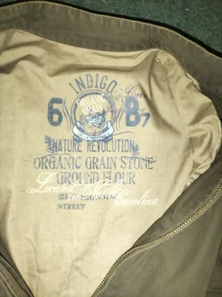 Chaqueta Militar Indigo Green