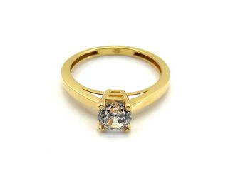 E1805179-40 Anillo Oro 18k con Circonita