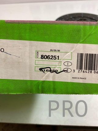 disco embrague pegaso enasa 9156 nuevo