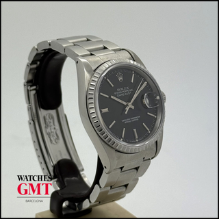 ROLEX DATEJUST 36 BLACK DIAL 16220
