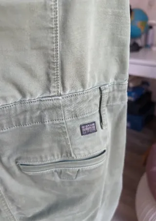 Vestido G-Star RAW verde militar Talla M