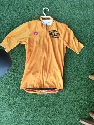 Maillot Ciclismo Castelli Talla S Naranja