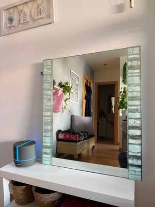 Espejo decorativo cristal fusión