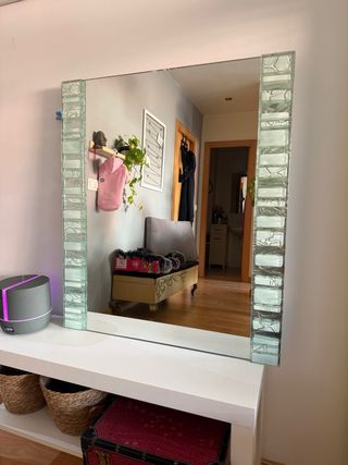 Espejo decorativo cristal fusión