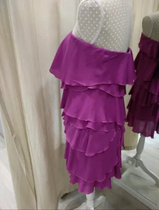 Vestido Gotha Morado Talla M