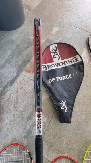 Set di racchette da tennis e badminton + accessori