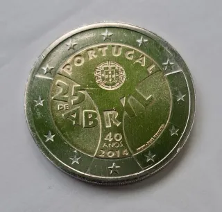 Moneda 2€ Portugal 2014 Conmemorativa