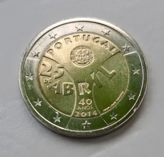 Moneda 2€ Portugal 2014 Conmemorativa