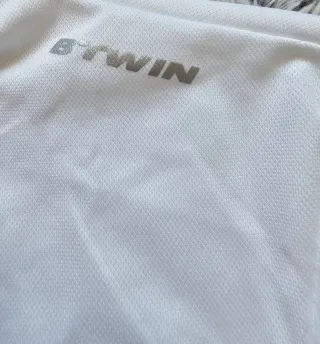 Conjunto Ciclismo: Maillot Blanco y Culotte Negro