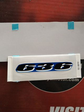 Pegatina "636" para Kawasaki Ninja 560520072