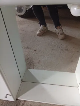 Mueble de baño con espejo y luz Escucho Ofertas