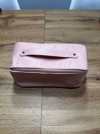 Neceser rosa con asa