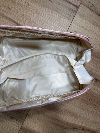 Neceser rosa con asa