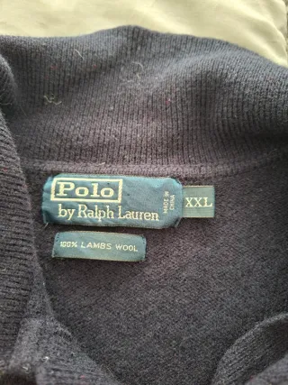 Jersey Polo Ralph Lauren Azul XXL Lana