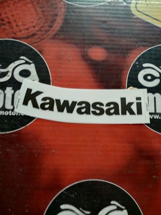 Pegatina izquierda "Kawasaki" del depósito para Kawasaki Ninja 560520567