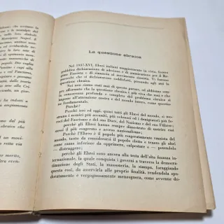 Libro vecchio - Ebrei cristianesimo fascismo