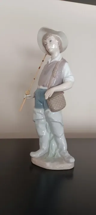 Figuras Lladro Niños Pescador y Marinero