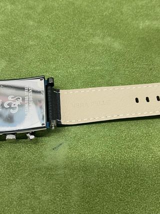 Orologio Cronografo Uomo M&M Quadrato Nero Bianco