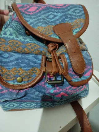 Mochila estampada étnica