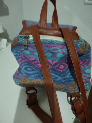Mochila estampada étnica