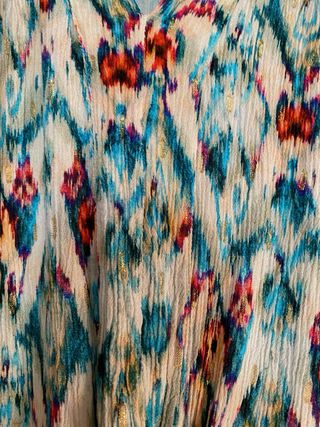 Blusa Zara estampada