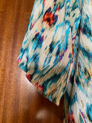 Blusa Zara estampada