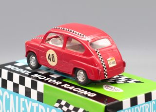 Seat 600 C-31 Rojo 1ª Serie Exin Scalextric