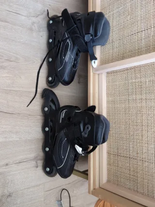 Patines Oxelo Talla 39.5 con protecciones y funda