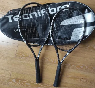 Pacchetto di due racchette da tennis Tecnifibre con custodia