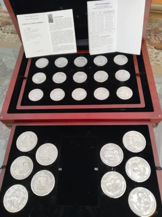 Colección Monedas Plata 999.9 UE