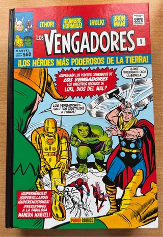 Los Vengadores Marvel Omnigold Nunero Uno