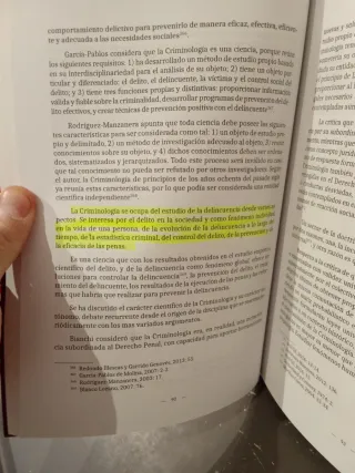 Criminología Introducción a sus principios - Maria