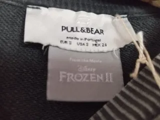 Sudadera Gris con Dibujo Elsa Talla L