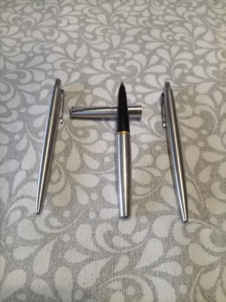 Set 3 Parker in Acciaio Inox