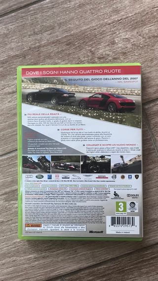 Forza Motorsport 3 Classics XBOX 360