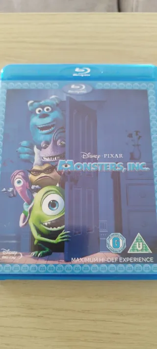 Monsters Inc Blu-ray