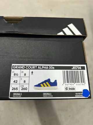 Adidas Grand Court Alpha 00s 42 unisex piel