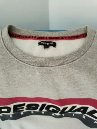 Sudadera Desigual Gris