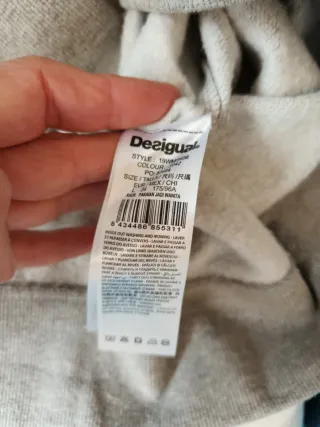 Sudadera Desigual Gris