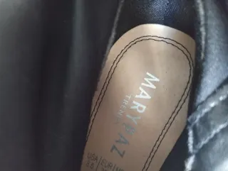 Botas altas tela negras